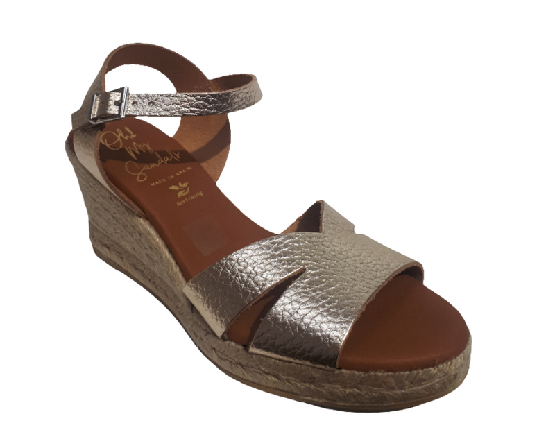 Oh My Sandals Ladies Wedge Sandal 5742