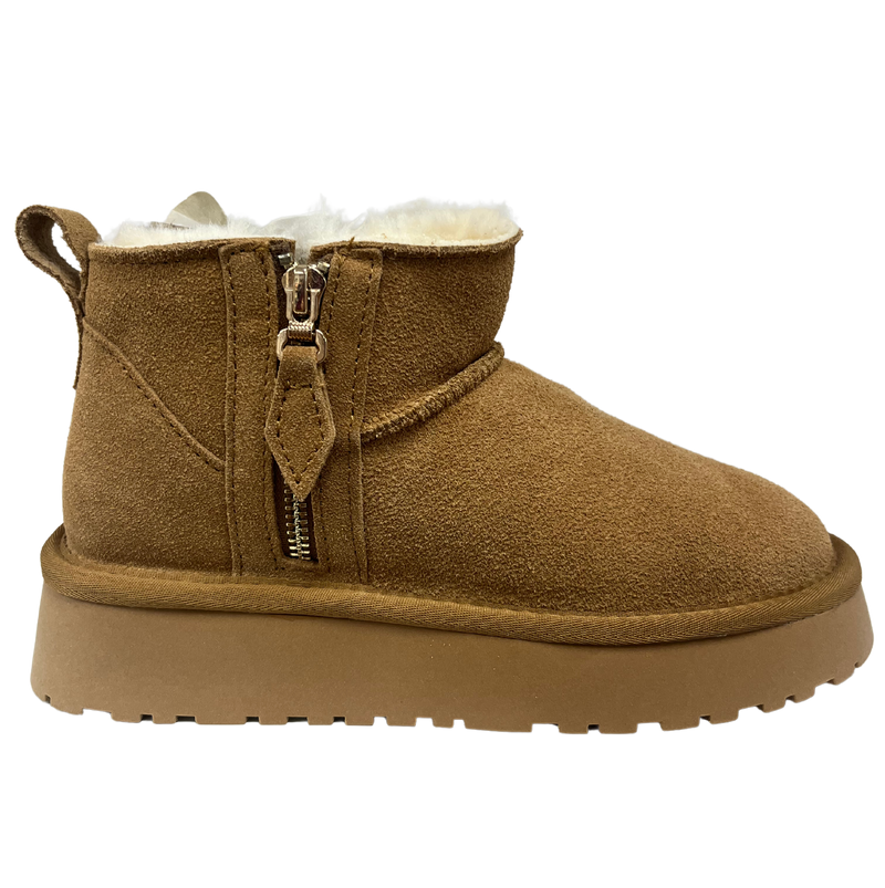 Yukon Canada Belleville Ladies Ugg Style Ankle Boot