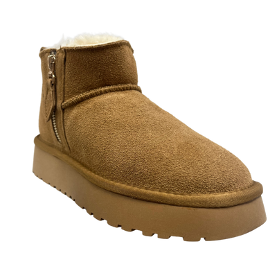 Yukon Canada Belleville Ladies Ugg Style Ankle Boot