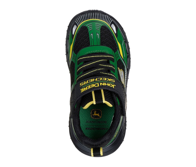 Skechers John Deere Tractor-Tronix Boys Velcro Trainer 407062N