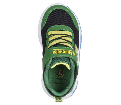 Skechers John Deere Barn-Squad Buddies Boys Velcro Trainer 407065N