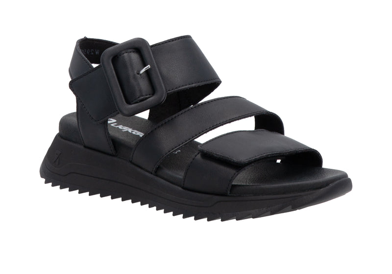 Rieker Revolution Ladies Velcro Wedge Sandal W2950-00