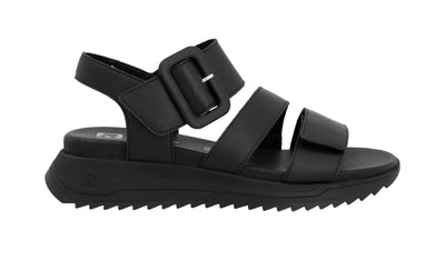 Rieker Revolution Ladies Velcro Wedge Sandal W2950-00