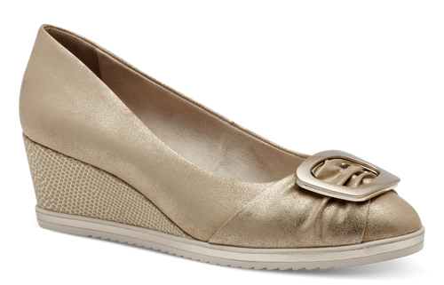 Tamaris Ladies Slip On Wedge Shoe 22323-44 940