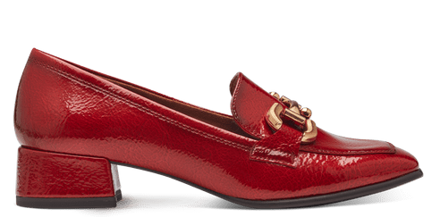 Tamaris Ladies Slip On Block Heel Loafer Shoe 24316-43 500