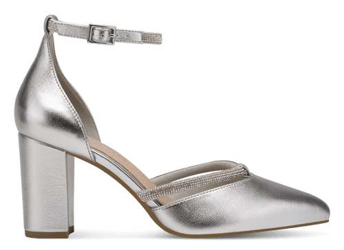 Marco Tozzi Ladies Ankle Strap Block Heel Shoe 82404-42 941