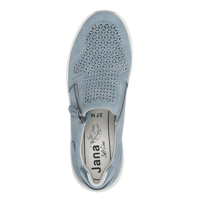 Jana Ladies Slip On Wedge Shoe 24767-44 802