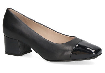 Caprice Ladies Block Heel Court Shoe 22305-42 880