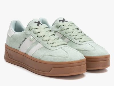 XTI Ladies Platform Laced Shoe 143644